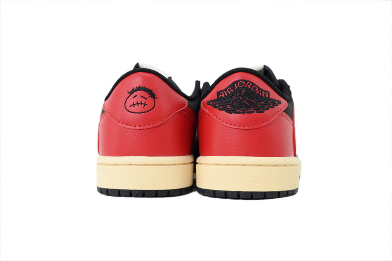 【AA1TA】红黑 乔丹1代低帮 DM7866-061 Travis Scott x Air Jordan 1 Low “Red/Black”