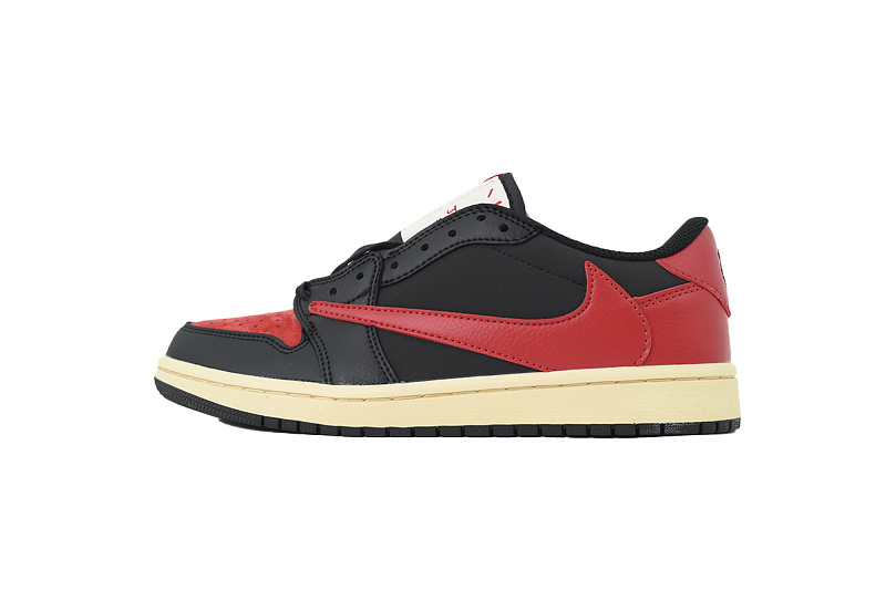 【AA1TA】红黑 乔丹1代低帮 DM7866-061 Travis Scott x Air Jordan 1 Low “Red/Black”