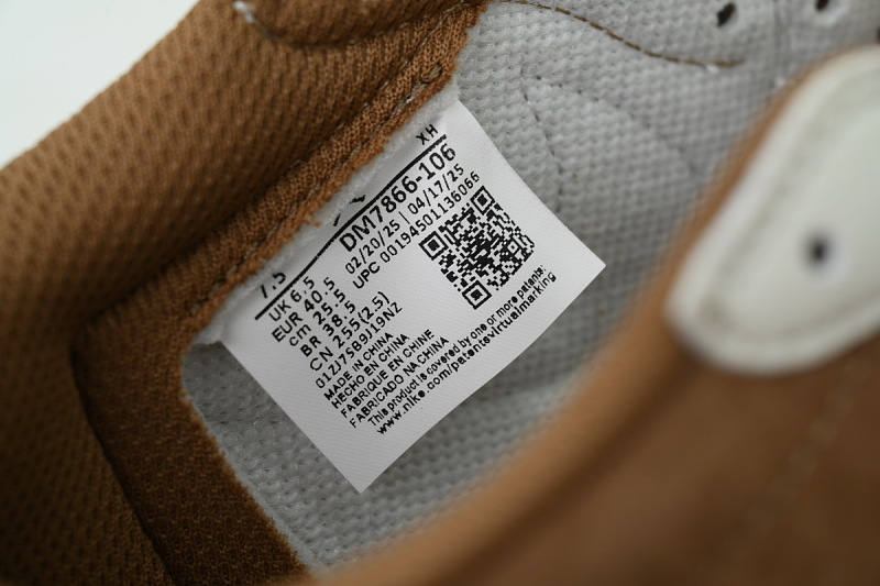 【AA1TA】白粉棕 乔丹1代低帮 DM7866-106 Travis Scott × Nike Air Jordan 1 Low OG SP "Sail/Shy Pink"