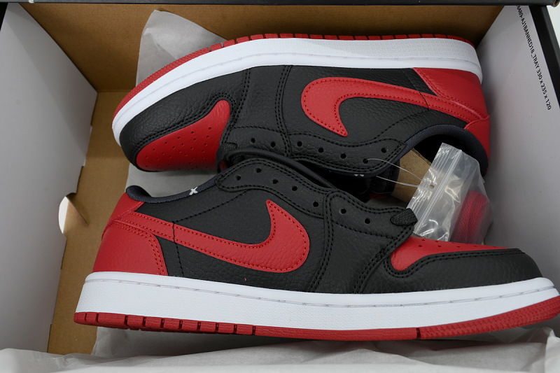 【AA1TA】黑红白 乔丹1代低帮 IW6276-001 Air Jordan 1 Retro Low OG 'Banned' 2026