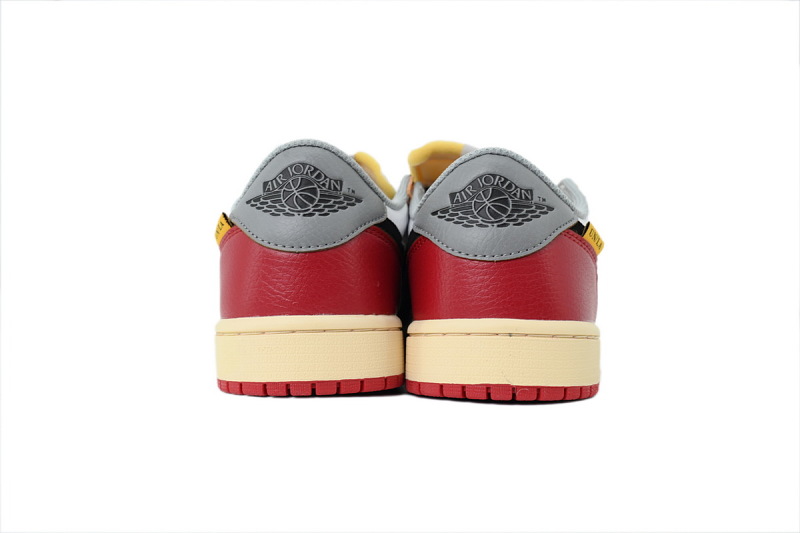 【AA1TA】黑红 乔丹1代低帮 HV8566-106 Union LA x AJ 1 Retro Low Black Toe