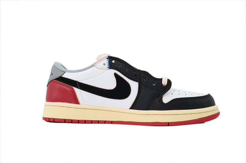 【AA1TA】黑红 乔丹1代低帮 HV8566-106 Union LA x AJ 1 Retro Low Black Toe
