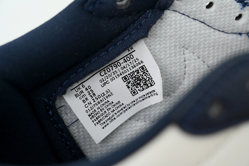 【AA1TA】黑曜石 乔丹1代低帮 CZ0790-400 Air Jordan 1 Retro Low OG 'Obsidian UNC'