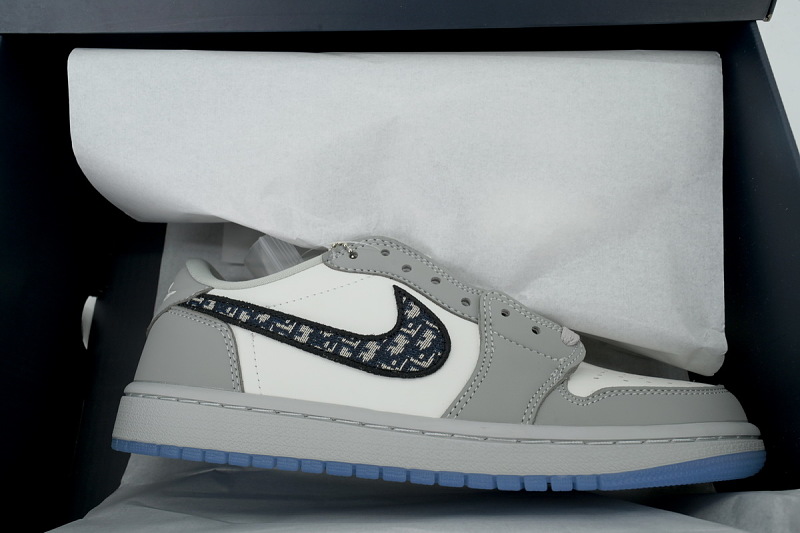 【AA1TA】迪奥 乔丹1代低帮 CN8608-002 Dior x Air Jordan 1 Low