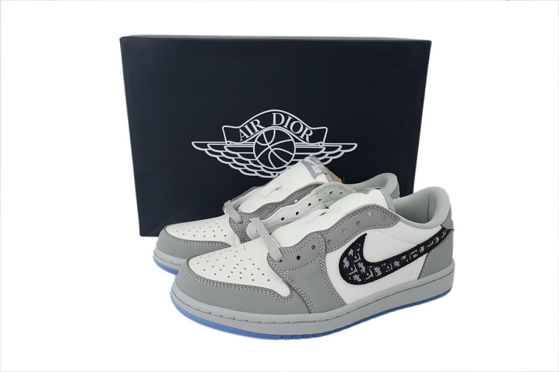 【AA1TA】迪奥 乔丹1代低帮 CN8608-002 Dior x Air Jordan 1 Low