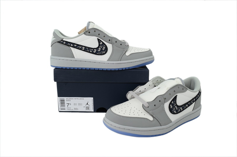 【AA1TA】迪奥 乔丹1代低帮 CN8608-002 Dior x Air Jordan 1 Low