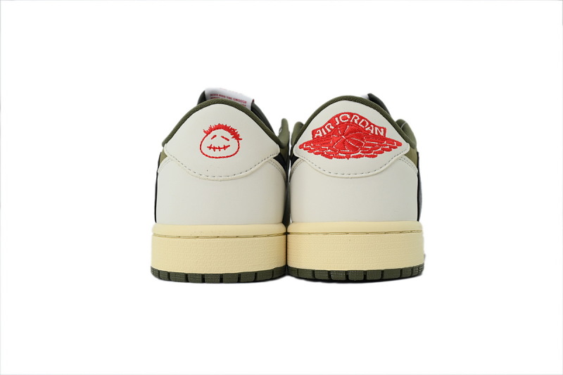 【AA1TA】米绿 乔丹1代低帮 DM7866-200 Travis Scott x Air Jordan 1 Retro Low OG SP 'Reverse Olive /Medium Olive