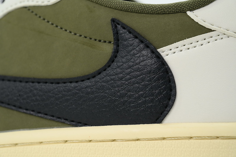 【AA1TA】米绿 乔丹1代低帮 DM7866-200 Travis Scott x Air Jordan 1 Retro Low OG SP 'Reverse Olive /Medium Olive