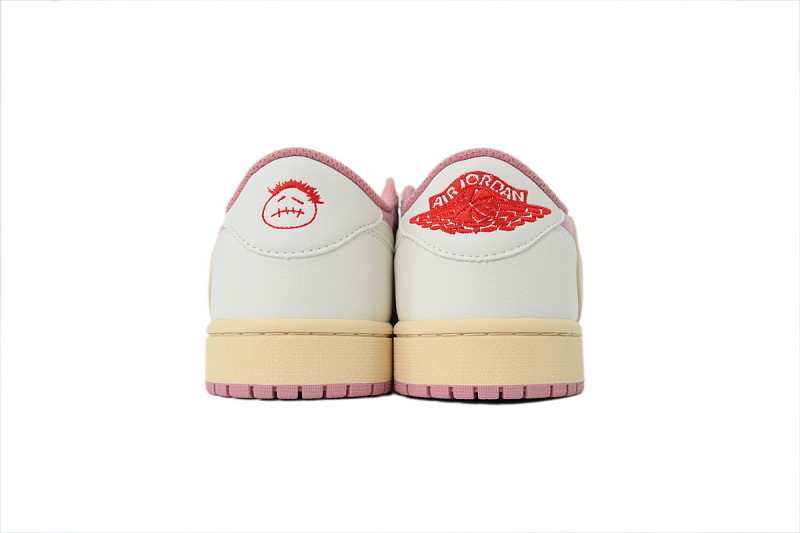 【AA1TA】白粉 乔丹1代低帮 DM7866-600 Travis Scott x Air Jordan 1 Low OG White Pink