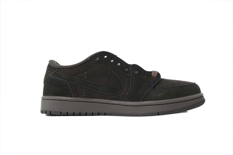 【AA1TA】黑棕 乔丹1代低帮 DM7866-202 Travis Scott x Air Jordan 1 Retro Low OG SP 'Velvet Brown'