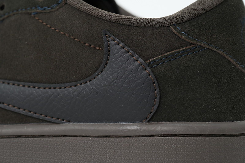 【AA1TA】黑棕 乔丹1代低帮 DM7866-202 Travis Scott x Air Jordan 1 Retro Low OG SP 'Velvet Brown'