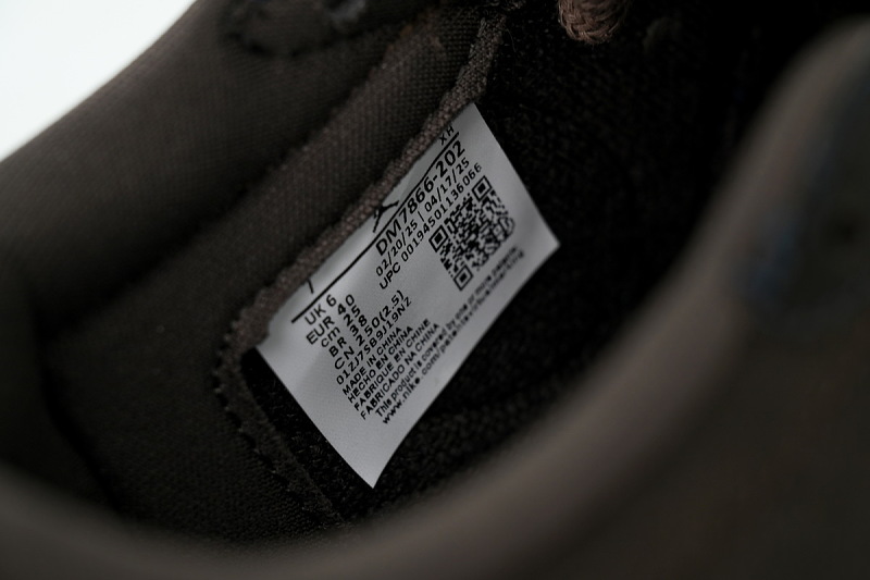 【AA1TA】黑棕 乔丹1代低帮 DM7866-202 Travis Scott x Air Jordan 1 Retro Low OG SP 'Velvet Brown'
