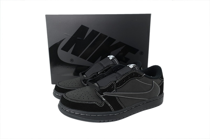 【AA1TA】黑武士 乔丹1代低帮 DM7866-001 Travis Scott x Air Jordan 1 Retro Low OG SP 'Black Phantom'