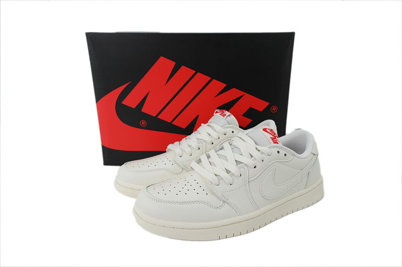 【AA1XH】A复古奶白 乔丹1代低帮 HQ6998-100 Air Jordan 1 Retro Low OG 'Sail'