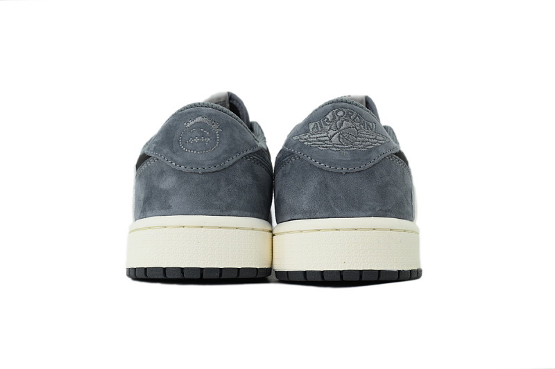 【AA1XH】黑灰倒钩 乔丹1代低帮 DM7866-001 Travis Scott x Air Jordan 1 Retro Low OG 'Black and Gray'