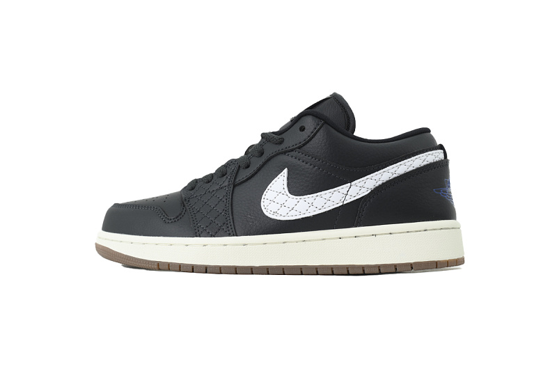 【AA1AQ】黑白方格勾 乔丹1代低帮 IO2047-001 Air Jordan 1 Low SE 'Off-Noir'