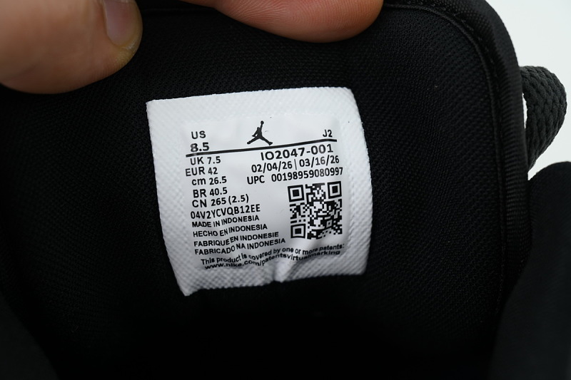 【AA1AQ】黑白方格勾 乔丹1代低帮 IO2047-001 Air Jordan 1 Low SE 'Off-Noir'