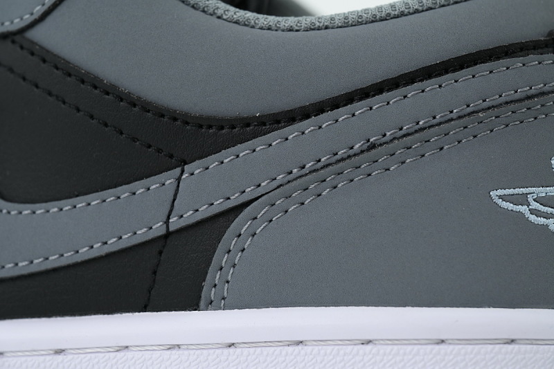 【AA1AQ】黑青灰 乔丹1代低帮 IU7550-065 Air Jordan 1 Low 'Cool Grey Black'