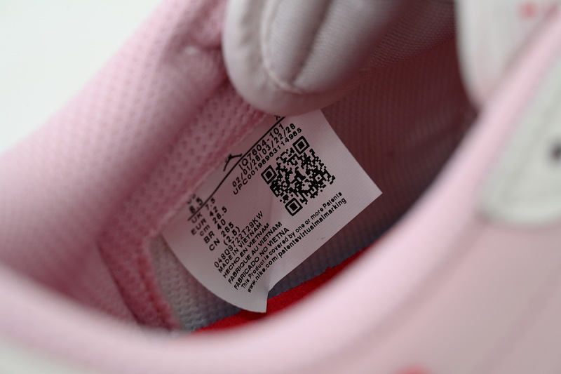 【AA1XH】粉色倒钩 乔丹1代低帮 IQ7604-101 Travis Scott x Air Jordan 1 Retro Low OG 'Sail Tropical Pink'