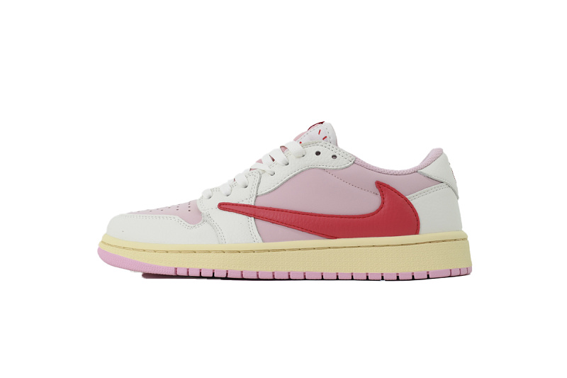 yupoo_319654_fbbedbbe.jpg 【AA1XH】粉色倒钩 乔丹1代低帮 IQ7604-101 Travis Scott x Air Jordan 1 Retro Low OG 'Sail Tropical Pink'