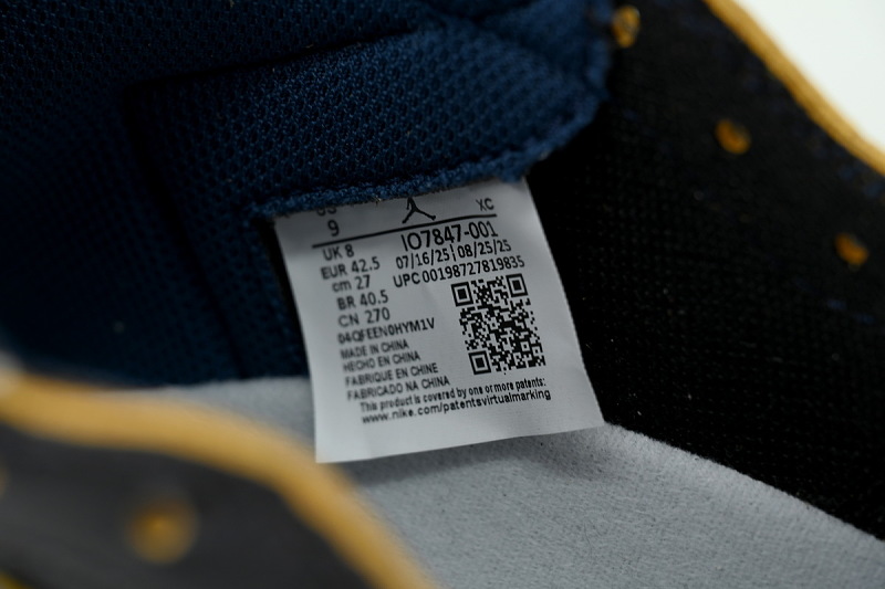 【DA0OG】UN白闪电 OG版乔丹1代篮球鞋IO7847-001Fragment DesignxUnion LA x Air Jordan 1 Retro High OG'Sport Royal'