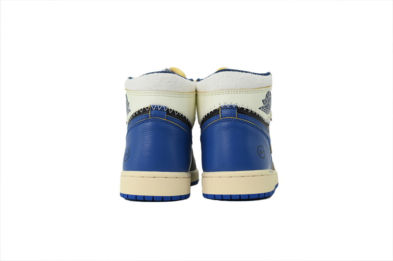 【DA0OG】UN白闪电 OG版乔丹1代篮球鞋IO7847-001Fragment DesignxUnion LA x Air Jordan 1 Retro High OG'Sport Royal'