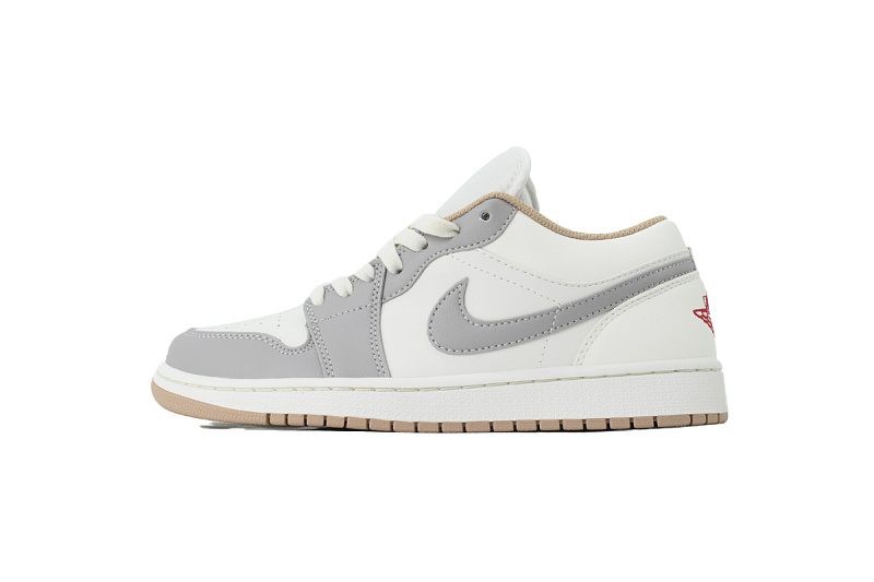【AA1XH】A奶茶灰 乔丹1代低帮 553558-169 Air Jordan 1 Low 'Sail College Grey'