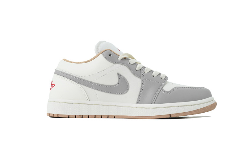 【AA1XH】A奶茶灰 乔丹1代低帮 553558-169 Air Jordan 1 Low 'Sail College Grey'