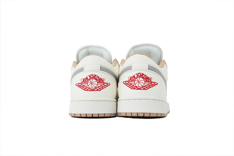 【AA1XH】A奶茶灰 乔丹1代低帮 553558-169 Air Jordan 1 Low 'Sail College Grey'
