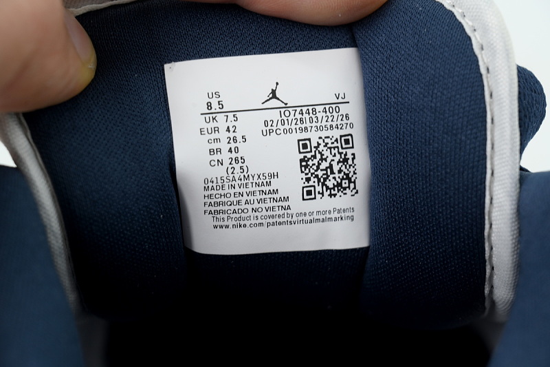 【AA1XH】A海军蓝 乔丹1代低帮 IO7448-400 Air Jordan 1 Low SE 'Obsidian University Gold'