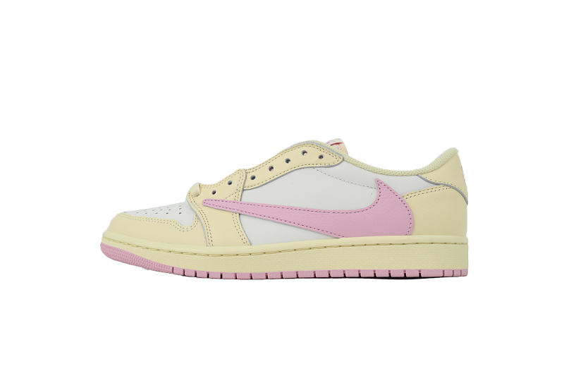 yupoo_319800_00a896f9.jpg 【CA1RN】浅粉倒钩 RN版乔丹1代低帮 IQ7604-100 Travis Scott x Air Jordan 1 Retro Low OG 'Muslin Pink'