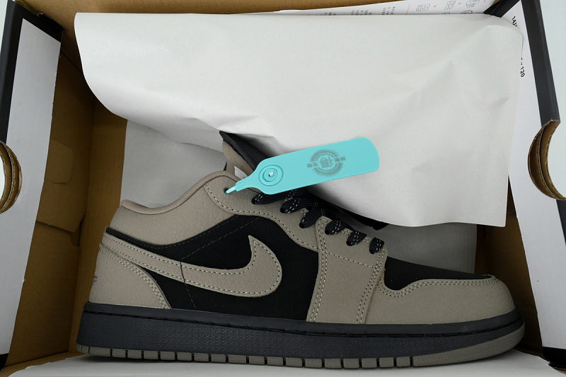 【AA1XH】A摩卡碳黑 乔丹1代低帮 IB7109-005 Air Jordan 1 Low SE 'Olive Grey'