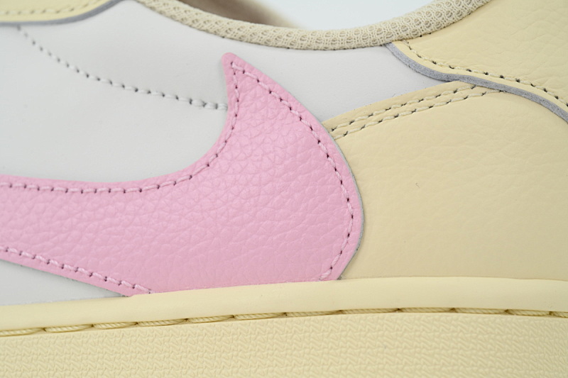 yupoo_319889_51390c83.jpg 【BA9ZY】米黄粉 ZY版乔丹1代低帮 IQ7604-100 Travis Scott x Air Jordan 1 Retro Low OG 'Muslin Pink'
