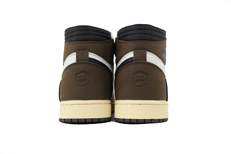 【BA7XH】倒钩联名 乔丹1代复古篮球鞋 CD4487-001  Travis Scott x Air Jordan 1 Retro High OG 'Mocha'