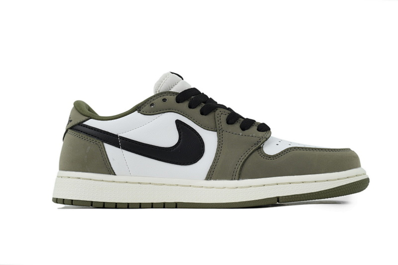 【AA1XH】A中橄榄绿 乔丹1代低帮 HQ6998-200 Air Jordan 1 Retro Low OG 'Medium Olive'