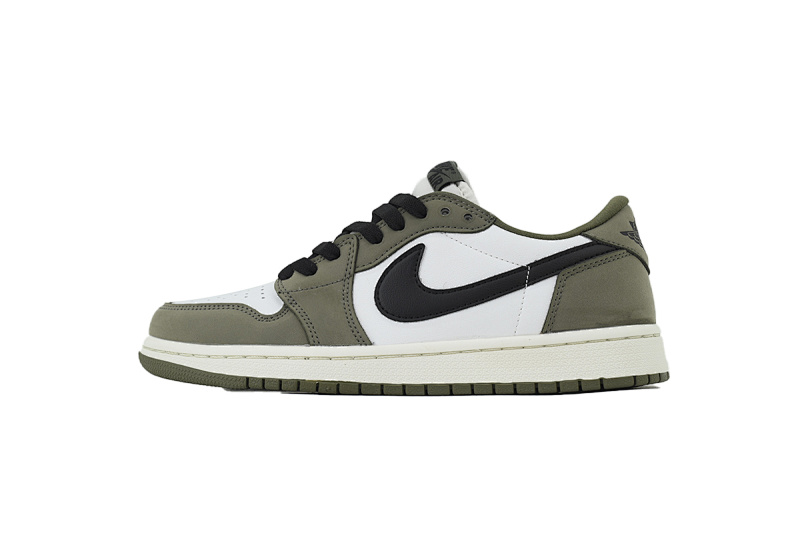 【AA1XH】A中橄榄绿 乔丹1代低帮 HQ6998-200 Air Jordan 1 Retro Low OG 'Medium Olive'