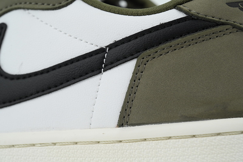 【AA1XH】A中橄榄绿 乔丹1代低帮 HQ6998-200 Air Jordan 1 Retro Low OG 'Medium Olive'