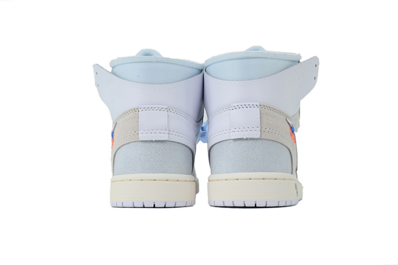 【EA5OG】复刻白联名 OG版乔丹1代低帮 AA3834-100 Off-White x Air Jordan 1 Retro High OG 'Alaska'