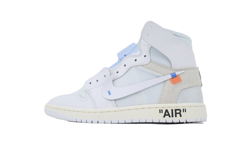 【EA5OG】复刻白联名 OG版乔丹1代低帮 AA3834-100 Off-White x Air Jordan 1 Retro High OG 'Alaska'