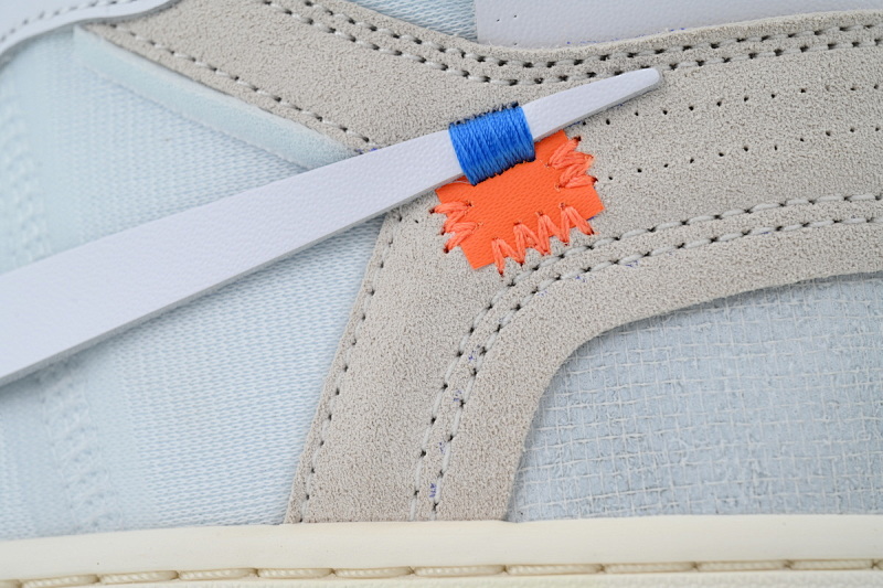 【EA5OG】复刻白联名 OG版乔丹1代低帮 AA3834-100 Off-White x Air Jordan 1 Retro High OG 'Alaska'