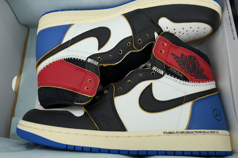 【EA7LR】闪电UN LJR版本乔丹1代  IO7847-002 Union LA x Air Jordan 1 Retro Lightning UN