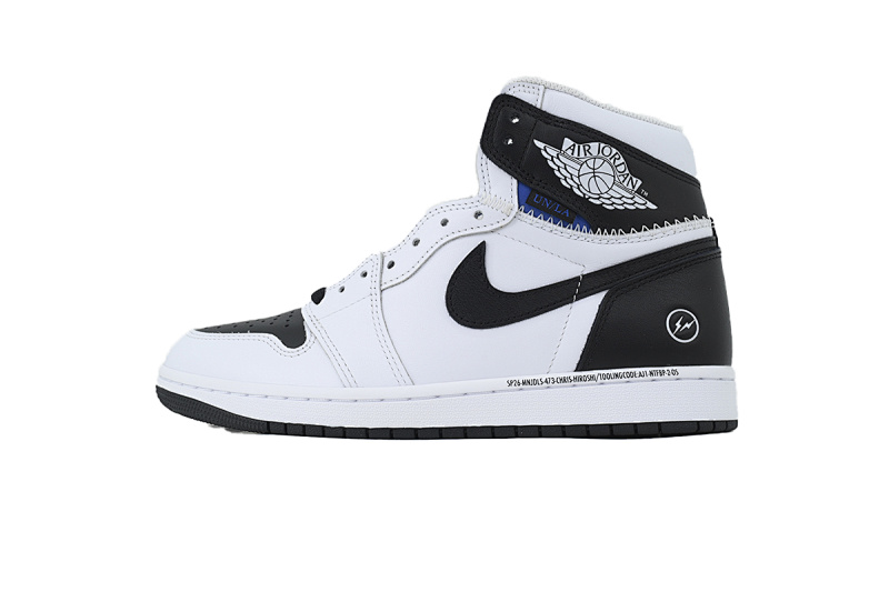 【EA7LR】闪电UN黑白 LJR版本乔丹1代 II7282-100 Union LA x Air Jordan 1 Retro Lightning UN Black And White