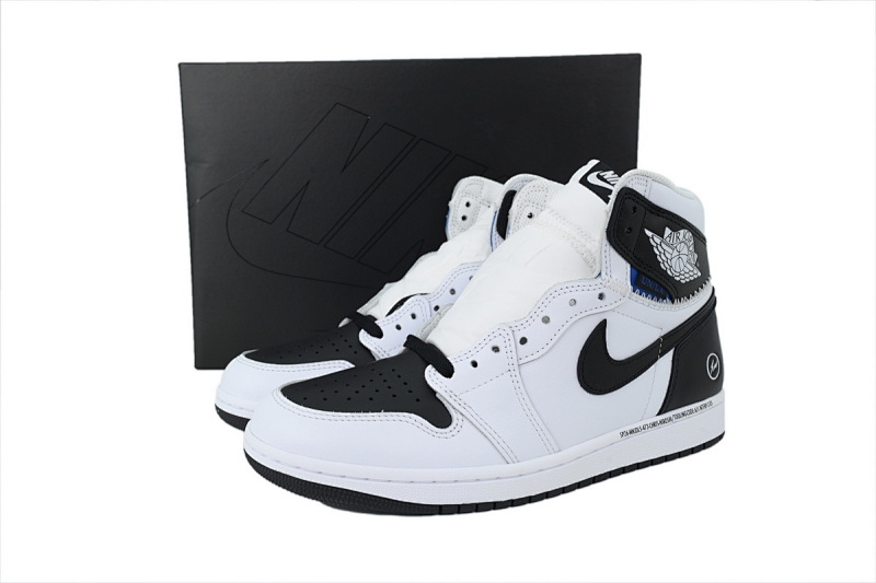 【EA7LR】闪电UN黑白 LJR版本乔丹1代 II7282-100 Union LA x Air Jordan 1 Retro Lightning UN Black And White