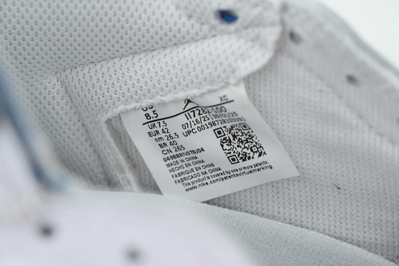 【EA7LR】闪电UN黑白 LJR版本乔丹1代 II7282-100 Union LA x Air Jordan 1 Retro Lightning UN Black And White