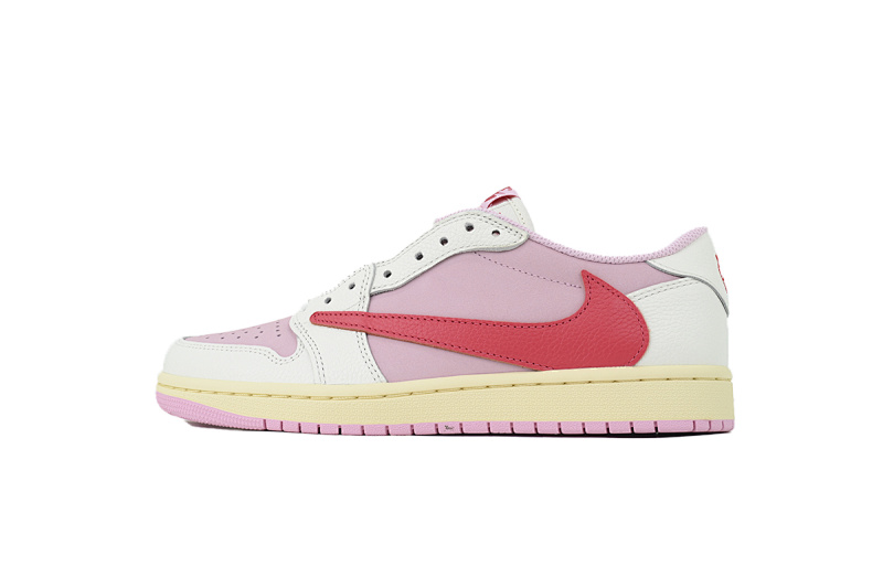 yupoo_320197_e1e922f5.jpg 【EA5LR】粉红白倒钩 LJR版本乔丹1代 IQ7604-101 Travis Scott x Air Jordan 1 Low Rice Noodles Barb
