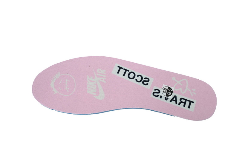 【EA5LR】米粉倒钩  LJR版本乔丹1代 IQ7604-100 Travis Scott x Air Jordan 1 Low Reverse Hook Powder