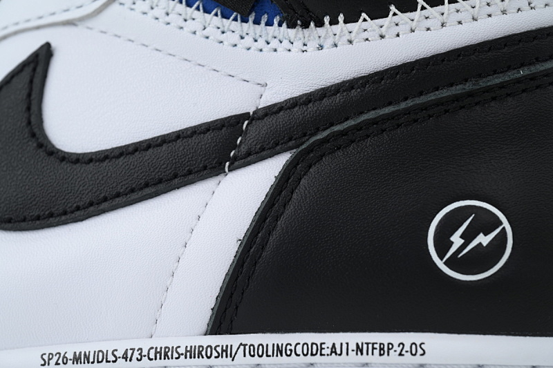 【DA3RN】UN联名黑白 RN版乔丹1代 II7282-100 Union LA x Air Jordan 1 Retro Collaborative Black And White