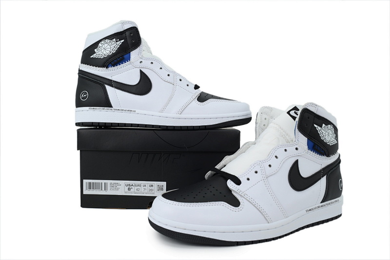 【DA3RN】UN联名黑白 RN版乔丹1代 II7282-100 Union LA x Air Jordan 1 Retro Collaborative Black And White
