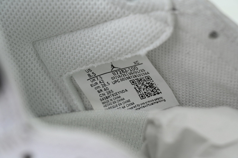 【DA3RN】UN联名黑白 RN版乔丹1代 II7282-100 Union LA x Air Jordan 1 Retro Collaborative Black And White