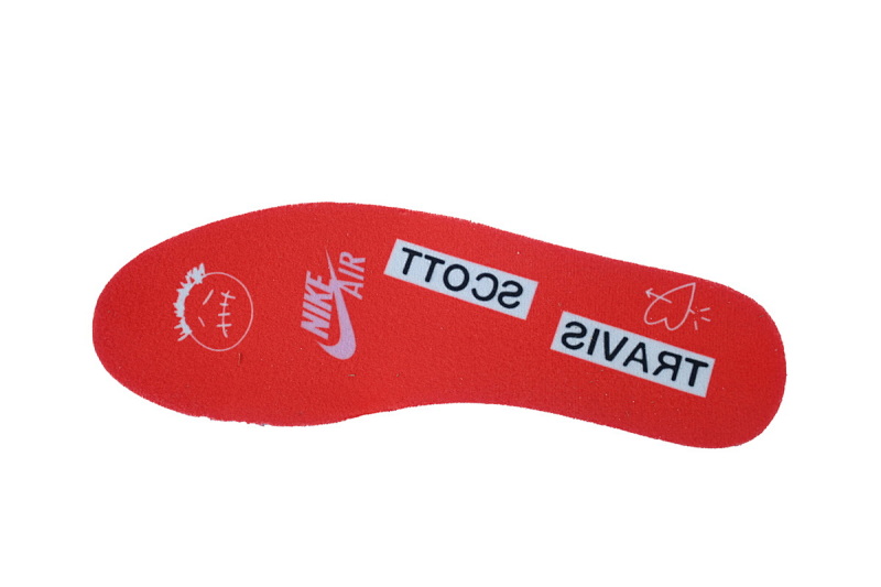 【BA9ZY】红勾 ZY版乔丹1代低帮 IQ7604-101 Travis Scott x Air Jordan 1 Low Red Tick